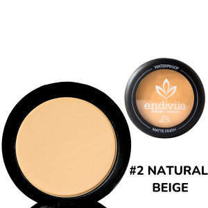 Maquillaje Polvo Endiviia #2 Natural Beige