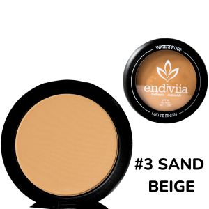 Maquillaje Polvo Endiviia #3 Sand Beige