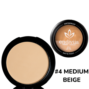 Maquillaje Polvo Endiviia #4 Medium Beige