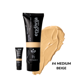 Maquillaje liquido Endiviia (Base) 4 Medium beige