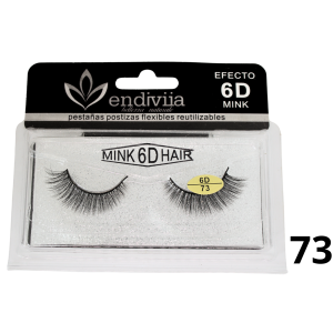 Pestaña Endiviia postiza Mink 6D #73