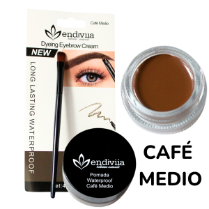 Pomada Endiviia para Ceja Waterproof Cafe Medio