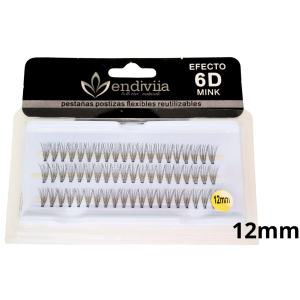 Pestaña Endiviia Postiza Mink De Grupo L 12mm